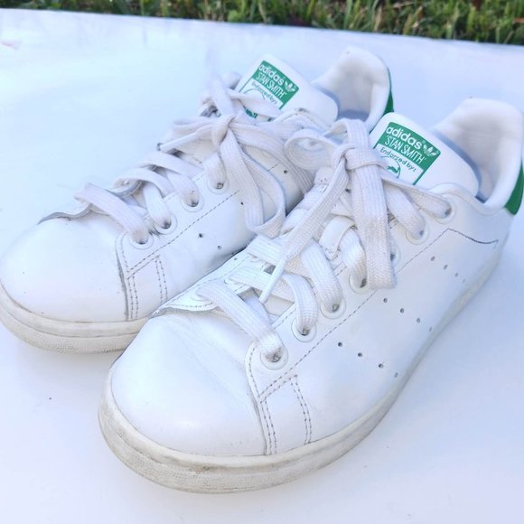 Adidas Stan Smith Size 5.5 White And Green 2018 Men’s Low Tops - Picture 2 of 10